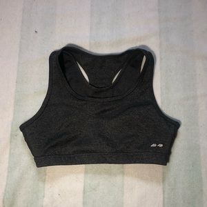Very supportive sports bra, gray, barley used, great condition